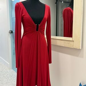 Just Cavalli – Italian Silk Seduction in Deep Maroon